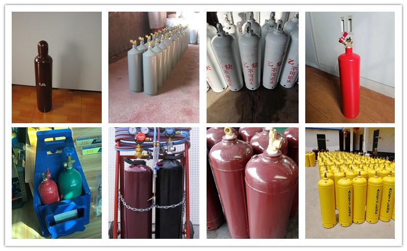 China Classification Society (CCS) Approved 2L-60L Acetylene Gas Cylinder