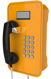 VoIP /SIP Phone Industrial Control System Jr105 LCD Waterproof Phones