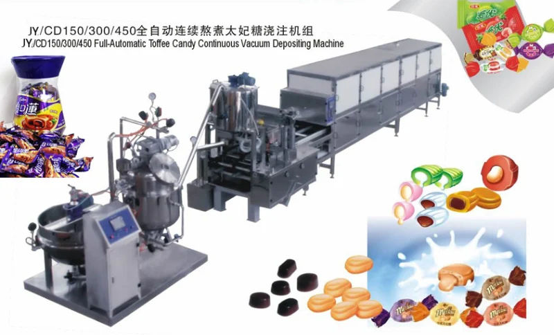 PLC Control Toffee Processing Line