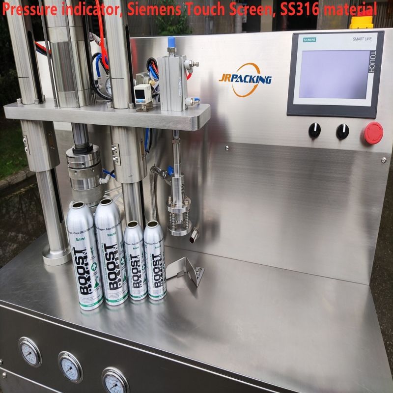 99.5% Purity Siemens PLC Control Oxygen Filling Machine