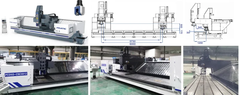 Double Cantilever 5-Axis CNC Machining Center