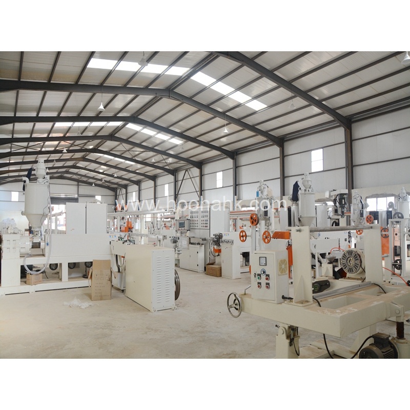 PLC Control High Quality Power Cable Extruder Machine