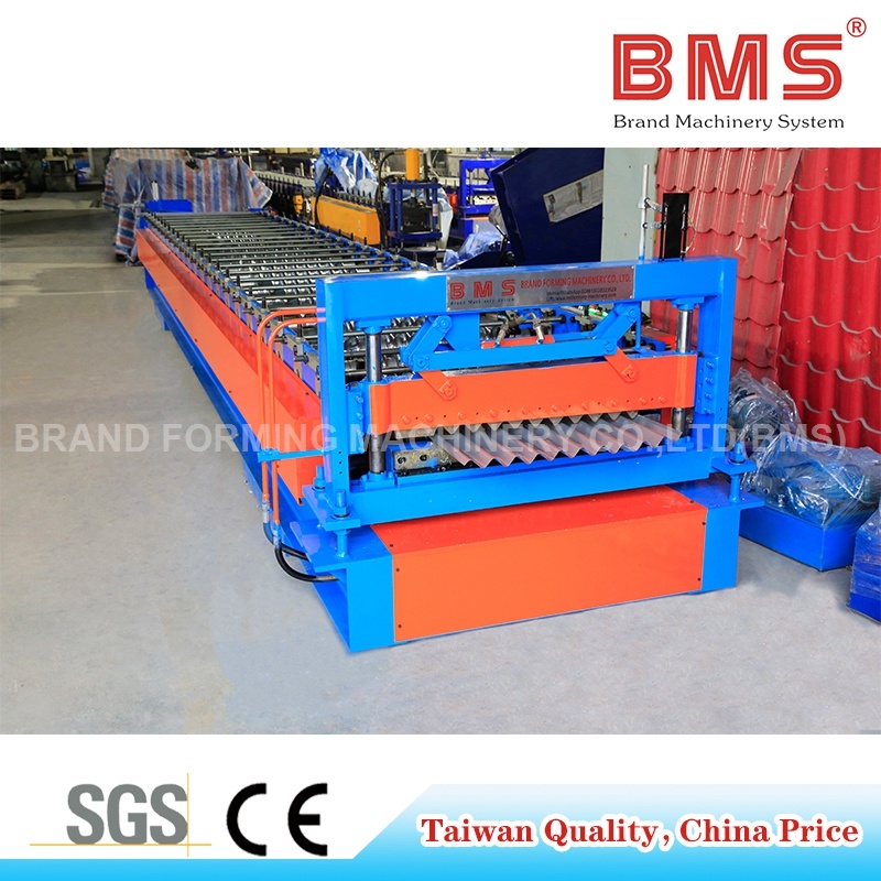 Corrugated Roof Panel Roll Forming Machine with PLC Control System