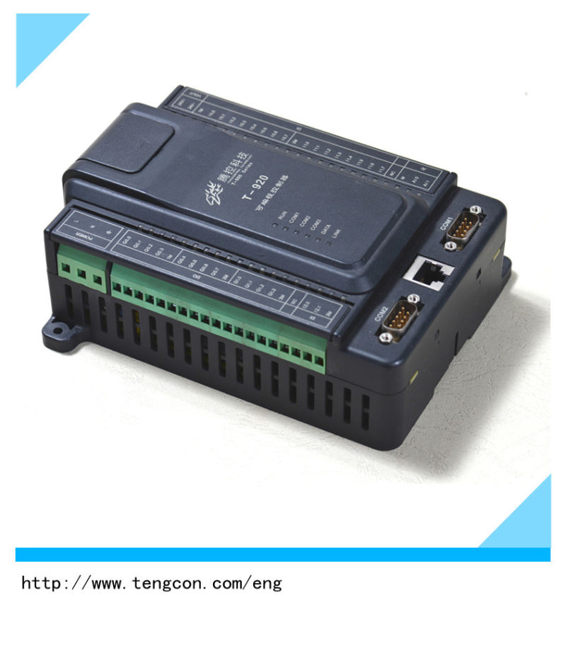 Tengcon PLC T-920 (18DI, 12DO, 2AI) for Industrial Control System