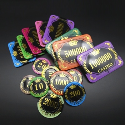 Casino Clay Jetton Club Party Game Gambling Poker Chips Chip