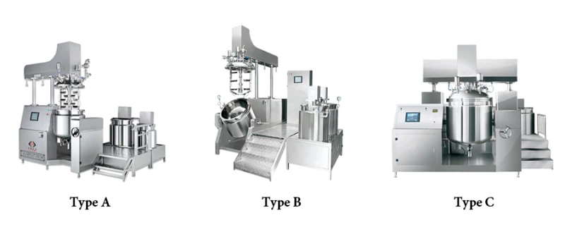 Beauty Cosmetic Cream Making Machine with PLC Control