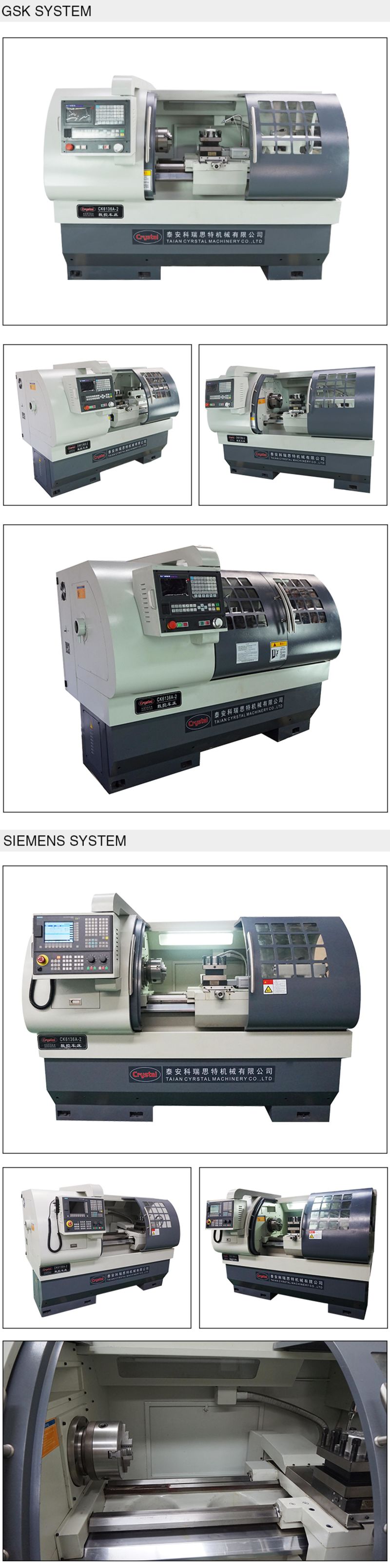 GSK/Siemens Controller CNC Lathe Programming Ck6136A