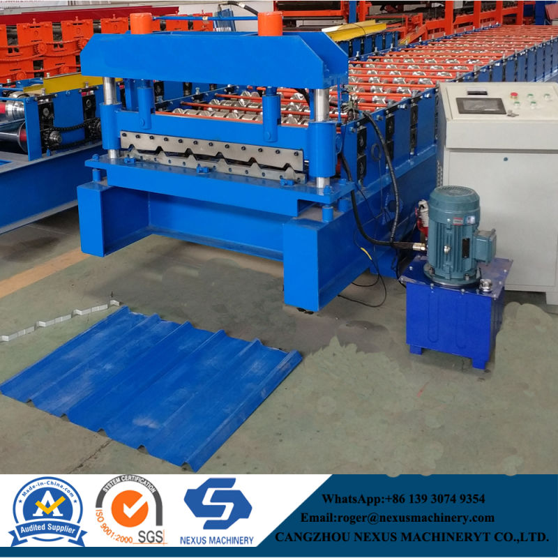 Yx750 Metal Roofing Machine with Panasonic PLC Control System