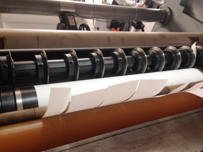 Thermal Jumbo Roll Slitting Machine with Siemens PLC System