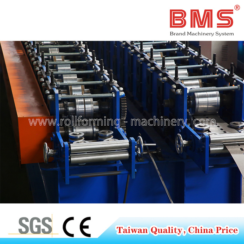 Customized Double Solar Panel Support Roll Forming Machine with PLC Control System