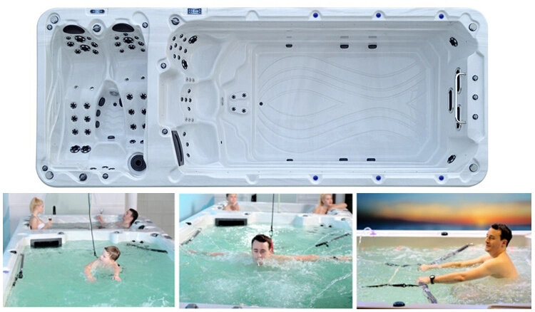 5.7 Swim SPA Manufacture Lucite Hydro Massage SPA