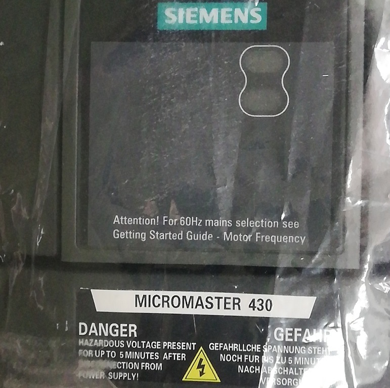 Original Micromaster 430 VFD with Filter by Siemens