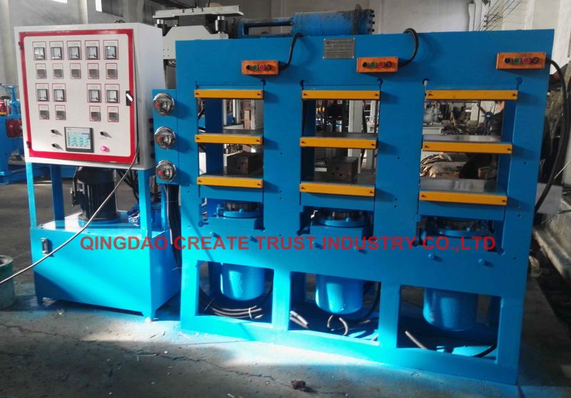 Multi Link Rubber Vulcanizing Machine with Siemens PLC Control System (CE/ISO9001)
