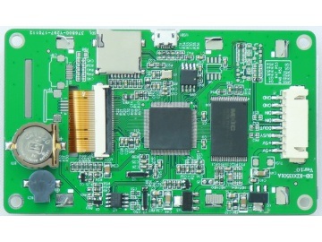 3.5inch 320X480 Dots 64K Color, USB Interface Serial Intelligent HMI Display Module