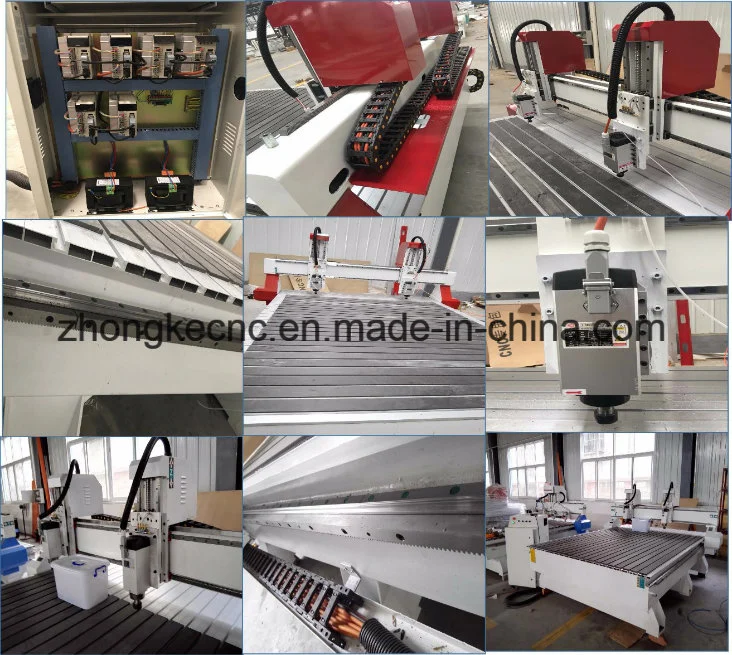 Double Heads CNC Router Engraving Machine