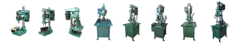 PLC Controller Servo Motor Machine Head Nuts Drilling and Tapping Making Machine