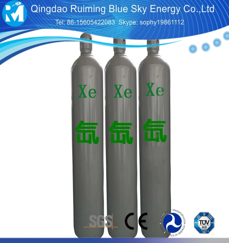 High Purity 99.999% Medical Liquid Xenon Gas