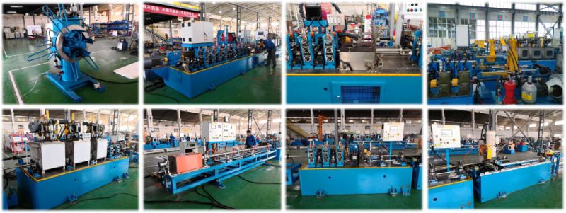Intelligent PLC Controlling System Titanium Alloy Welded Pipe Roll Forming Machine