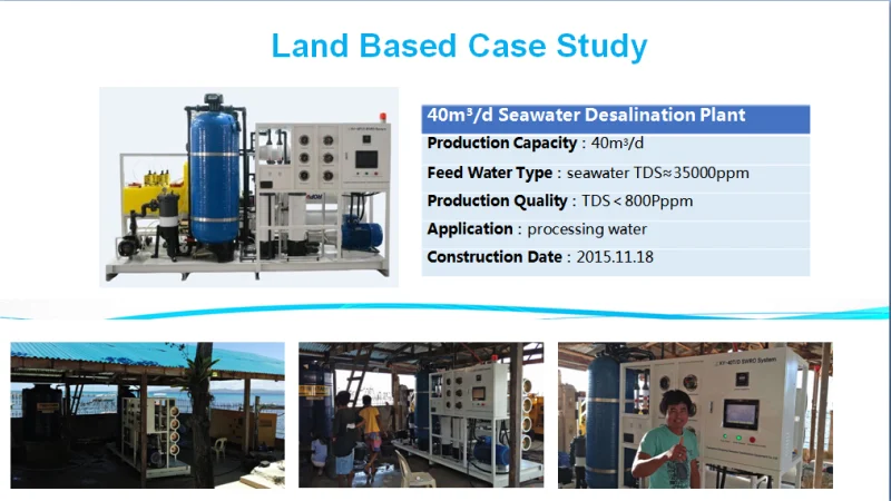 Integrated Seawater Desalination System Swro