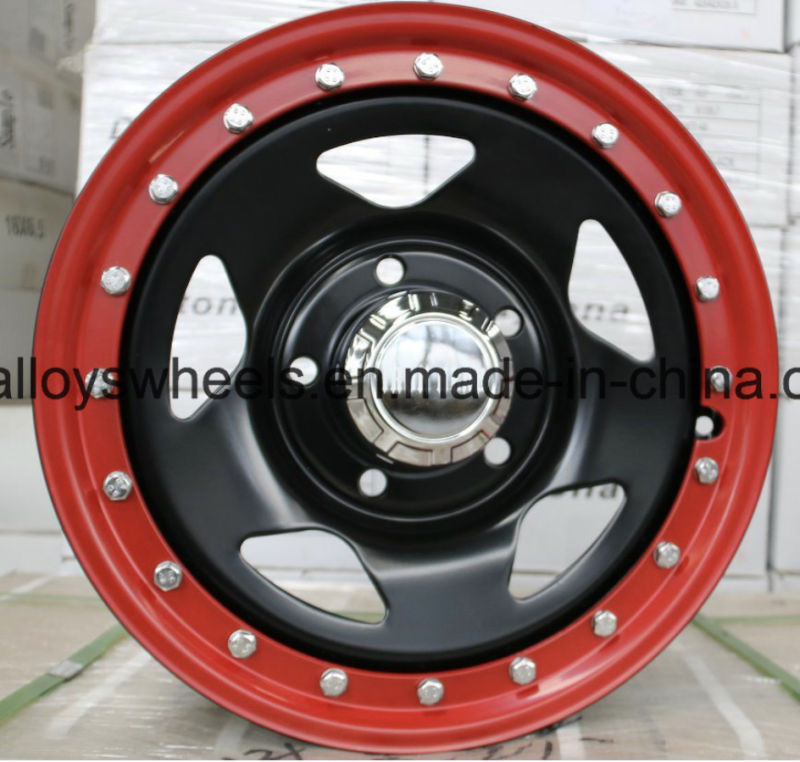 15 Inch, 16 Inch, 17 Inch Steel Wheel-5 Star 4X4 Wheel Rims