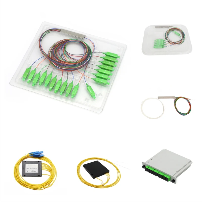 Optical Fiber ABS Box Type PLC Splitter