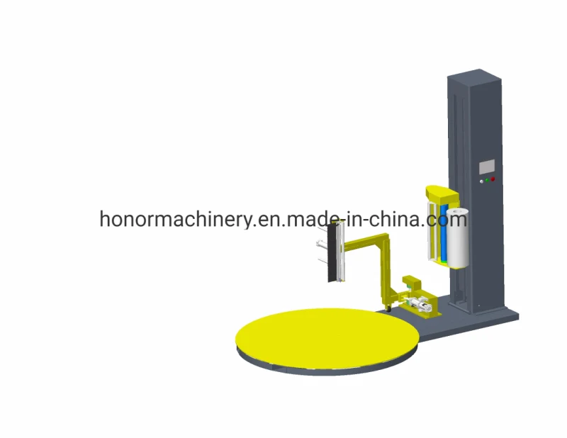 14 Factory Semi-Automatic Pallet Stretch Film Wrapping Machine