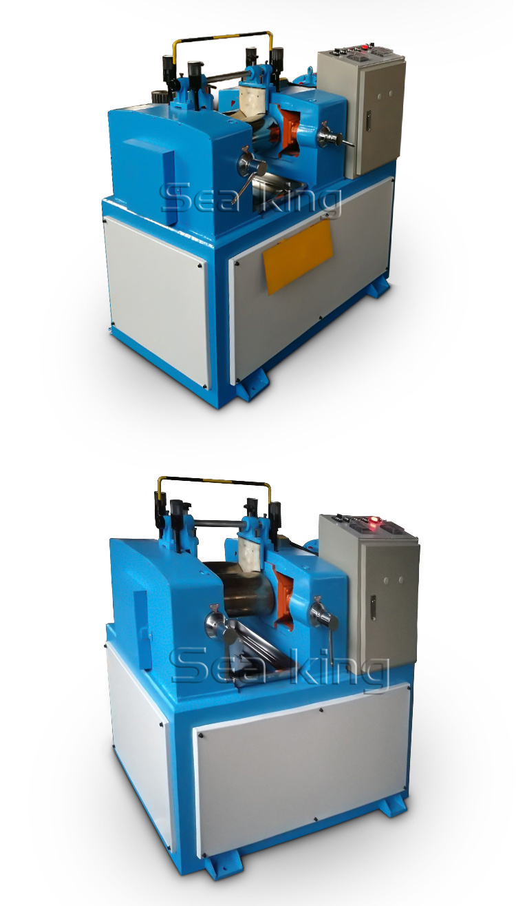 Rubber Lab Two Roller Mxing Mill Machine with PLC System