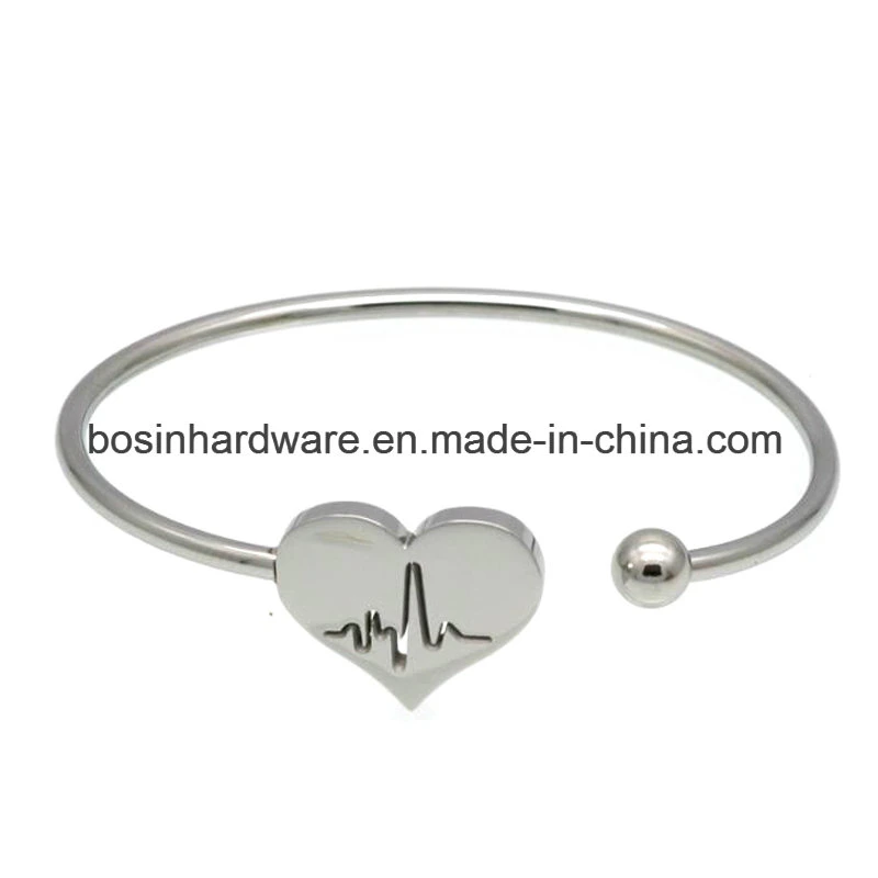 Stainless Steel Wire Ball Bracelet Bangle