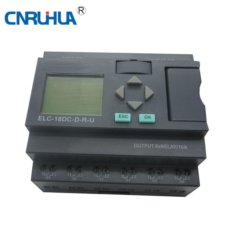 Elc-18DC-Da-Tp High Speed PLC Programmar Logic Controller