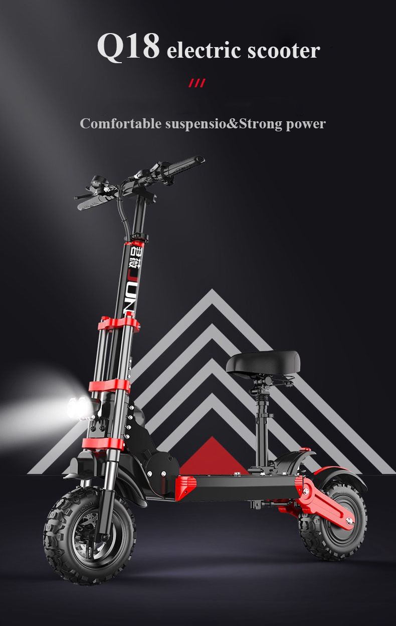 500W Electric Scooter 48V18ah Mobility Scooters Electric 2 Wheel