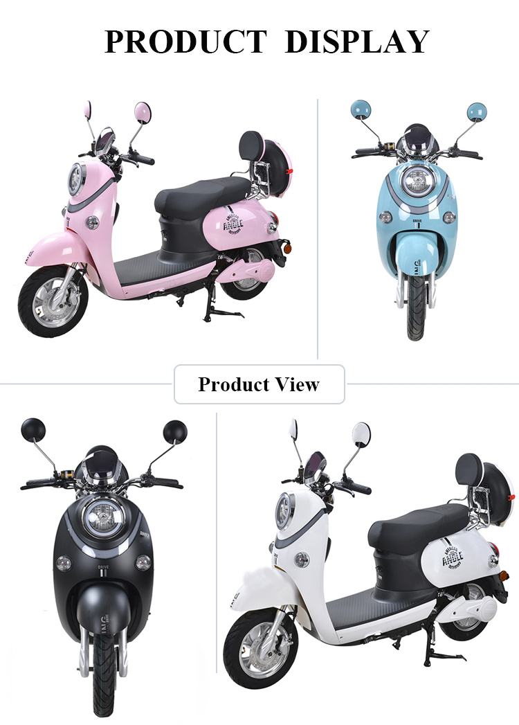 Guangzhou Factory Unique Innovation Vintage 1000W Electric Motorcycle