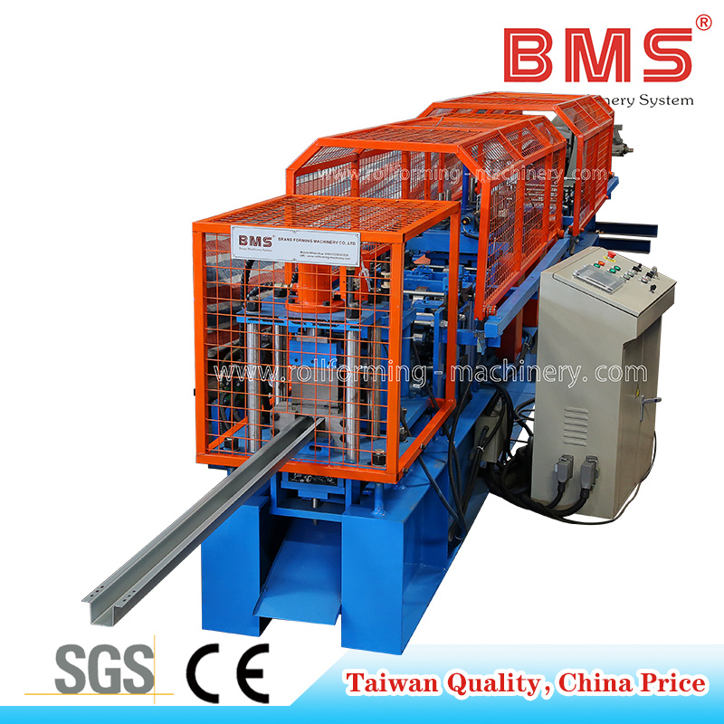 Automation Hat Stud and Track Roll Forming Machine with PLC Control System