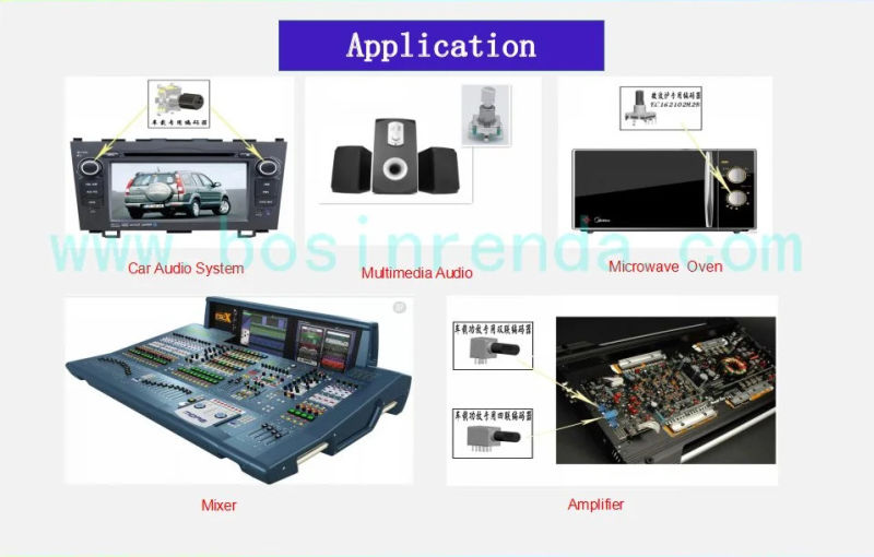 Sample Avaliable 12mm Logical Encoder for Audio Home Appliance