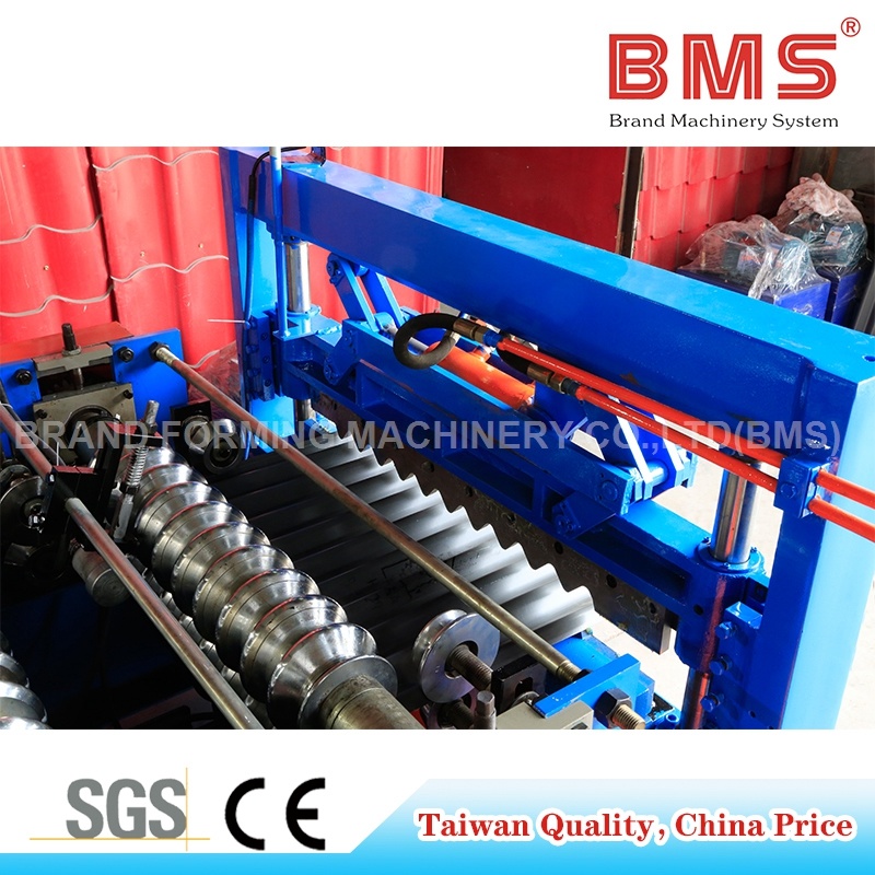 Corrugated Roof Panel Roll Forming Machine with PLC Control System