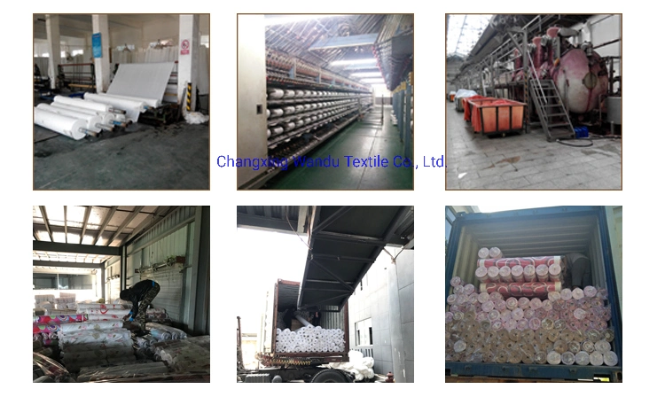 Changxing Wandu Textile Co., Ltd. Wholesales Bedsheet Polyester Fabric Textile Export
