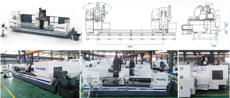 Siemens Controller High Quality CNC Mill Machine