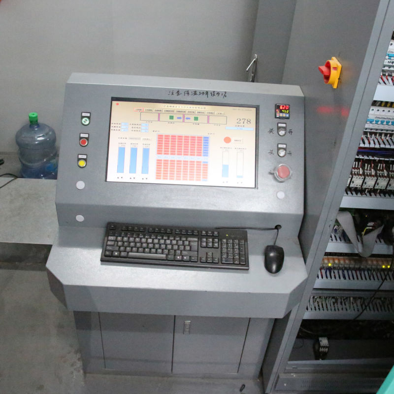 TBR PLC Control System Electric Heating Toughened Glass Machine