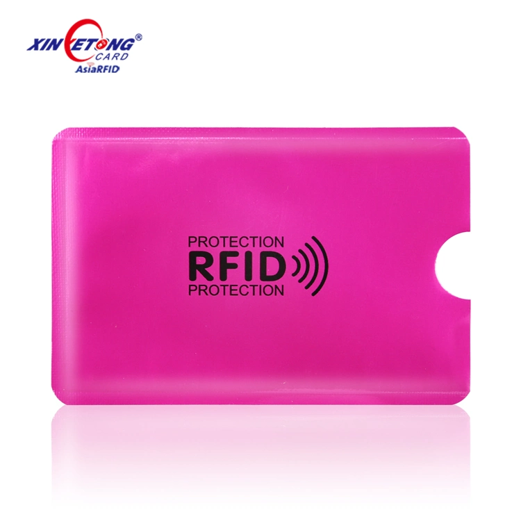 Bank Card Credit Card Pet Holder RFID Signal Block Blocking Sleeve