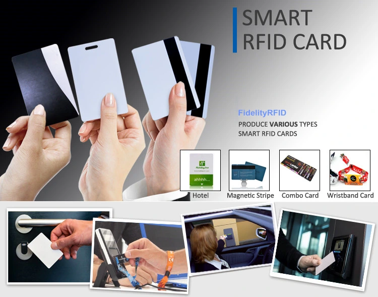 MIFARE 1K Smart RFID Card ID IC Prepaid Card Plastic Hotel Key Card Fitness Card