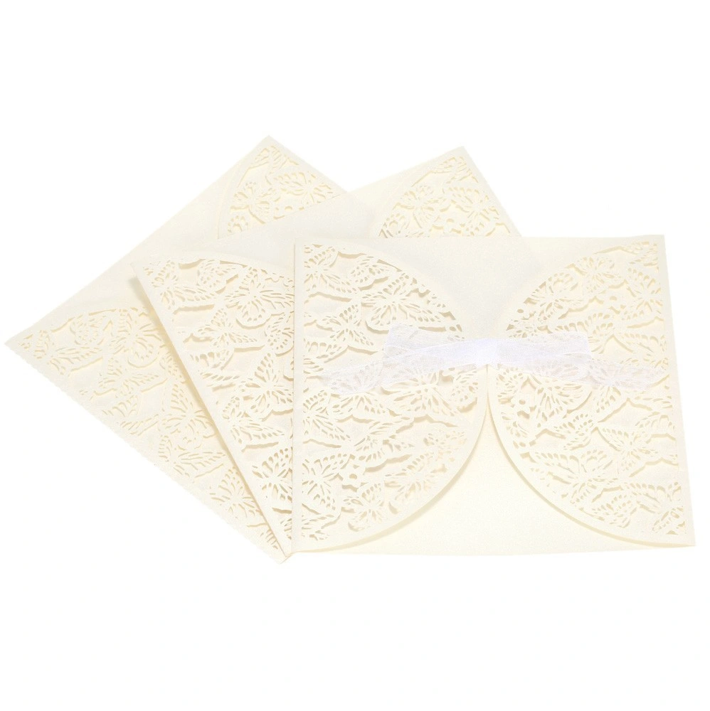 Romantic Paper Wedding Invitation Card Party Wedding Card