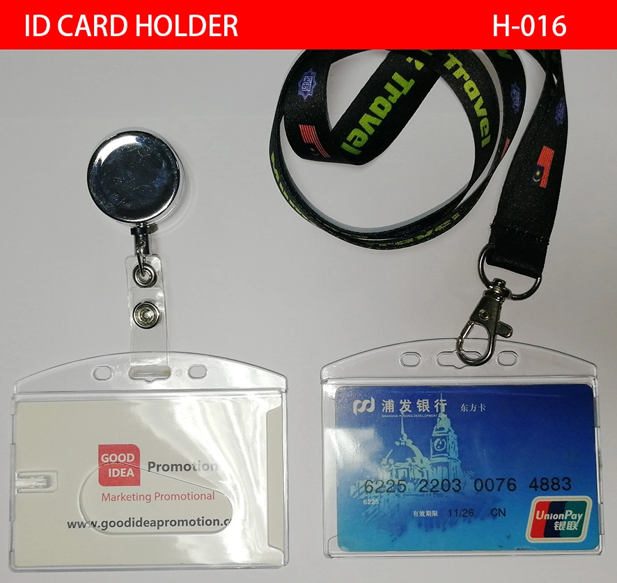 Plastic ID Card Holder, Bank Card Holder, Promotional Gift Card Holder