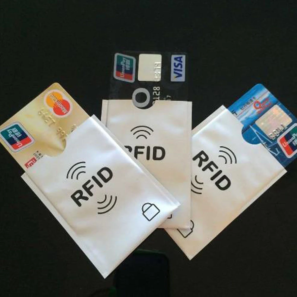 Wallet Credit Card Holder RFID Blocking Card Sleeves