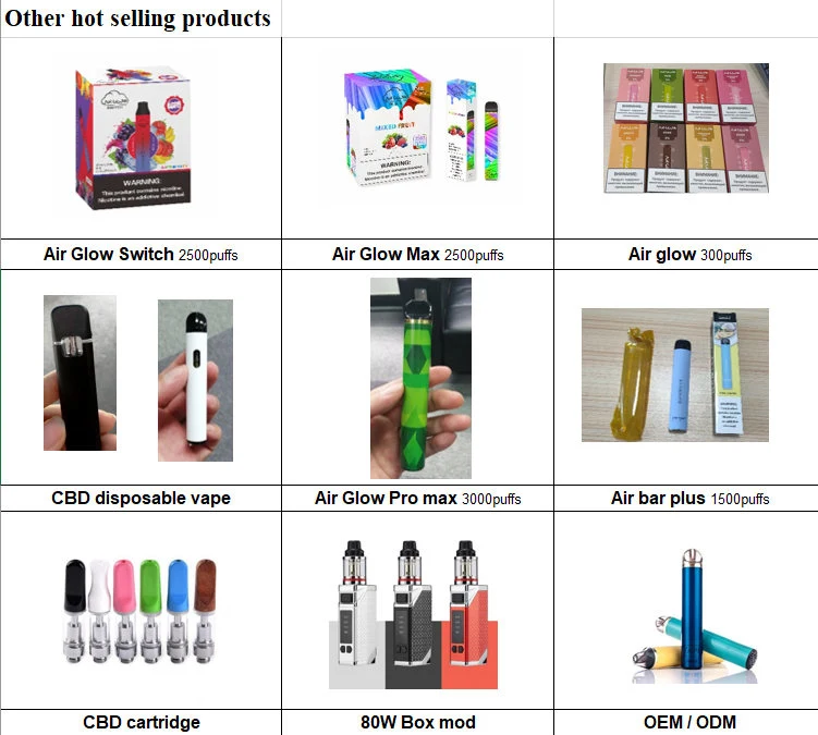Hot Sale Electronic Hookah Cigarette 2800mAh with Good Quality Hookah Filter