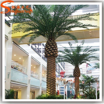 Hot Sale Large-Scale Simulation of The Sea Date Tree Interior Decoration Artificial Tree