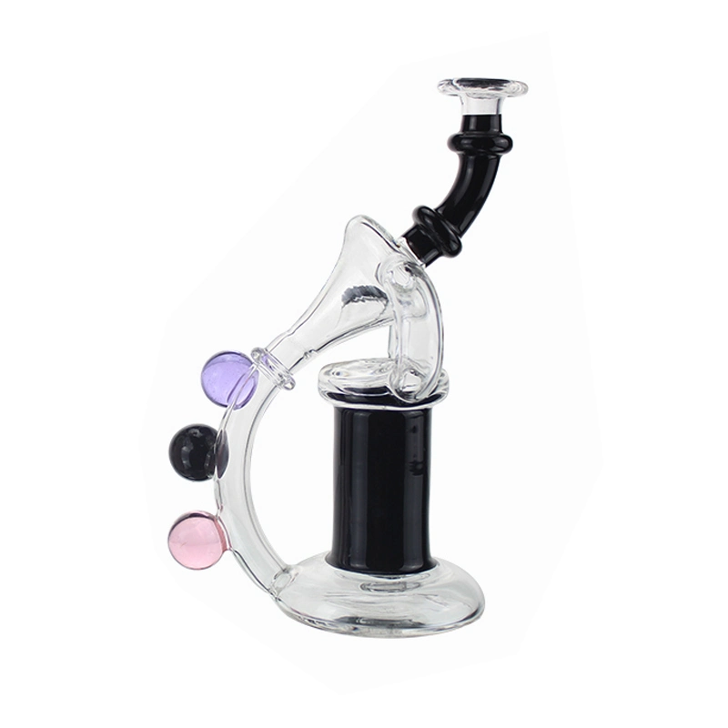 Customized Color Smoke Shop Hookah Glass Water Pipe DAB Rig