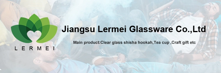 Wholesale Best Selling Portable Custom Hookah Pot Shisha Glass