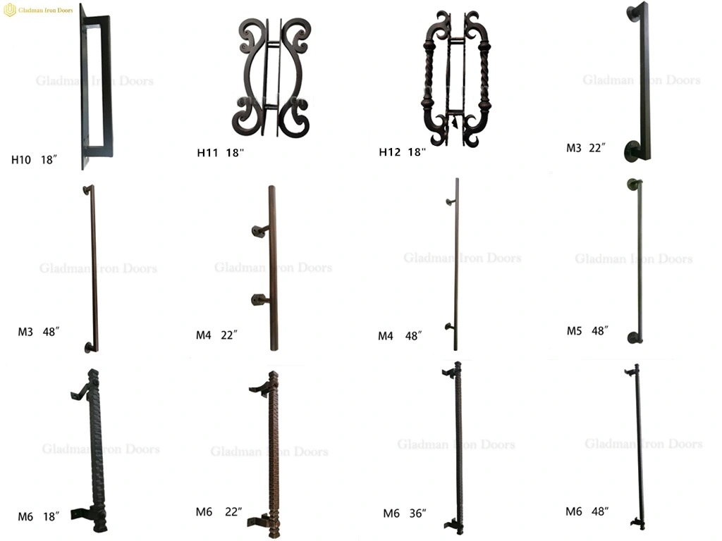 Hot Sale Wrought Iron Entry Door with Wholesale Price for Home