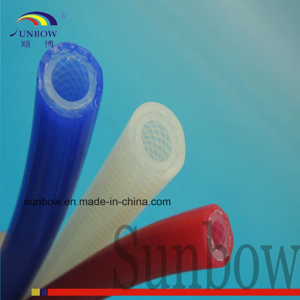 Food Grade Extruded Silicone Rubber Reinforced Shisha Hookah Hose