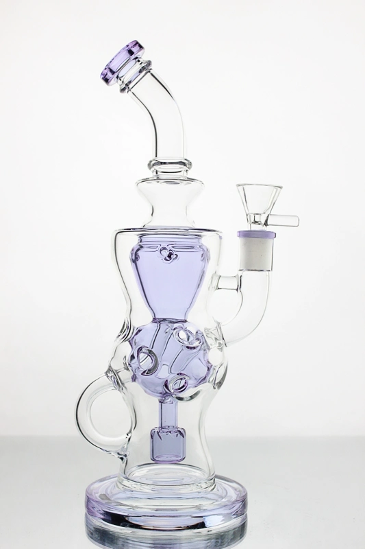 Wholesale Low Price Oil Rigs Hookah Glass Water Pipe with Three Colors