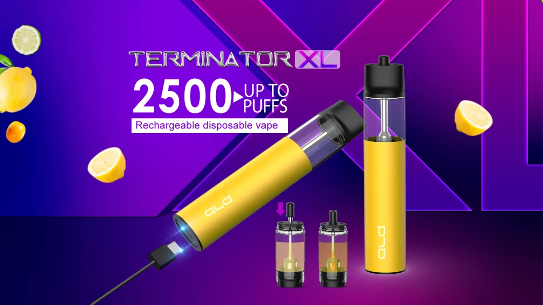 Hot Sell Custom Packing Design Terminator XL Wholesale Rechargeable Hookah Pen